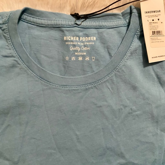 Richer Poorer Short Sleeve Pocket Pima Tee - Picture 5 of 8